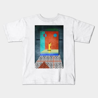 Living in a box Kids T-Shirt